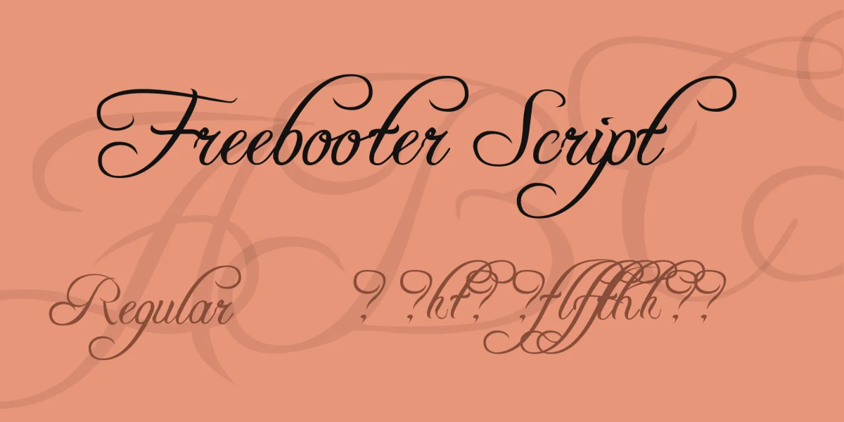 Freebooter Script Font Family
