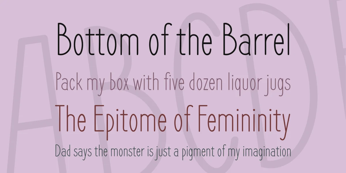 Frenchpress Font preview 2