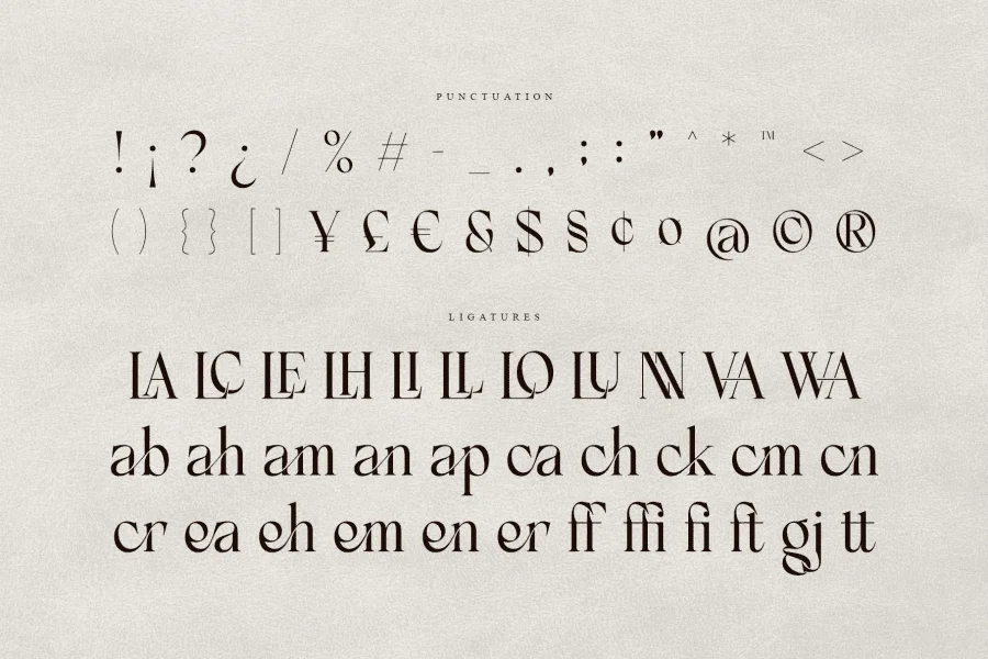 Frenchy DEMO Font preview 8
