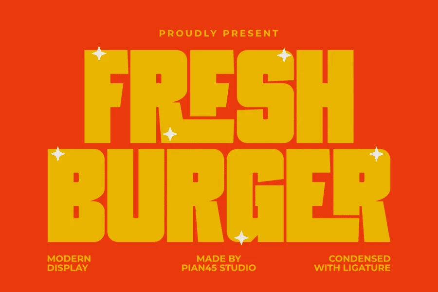 Fresh Burger Font