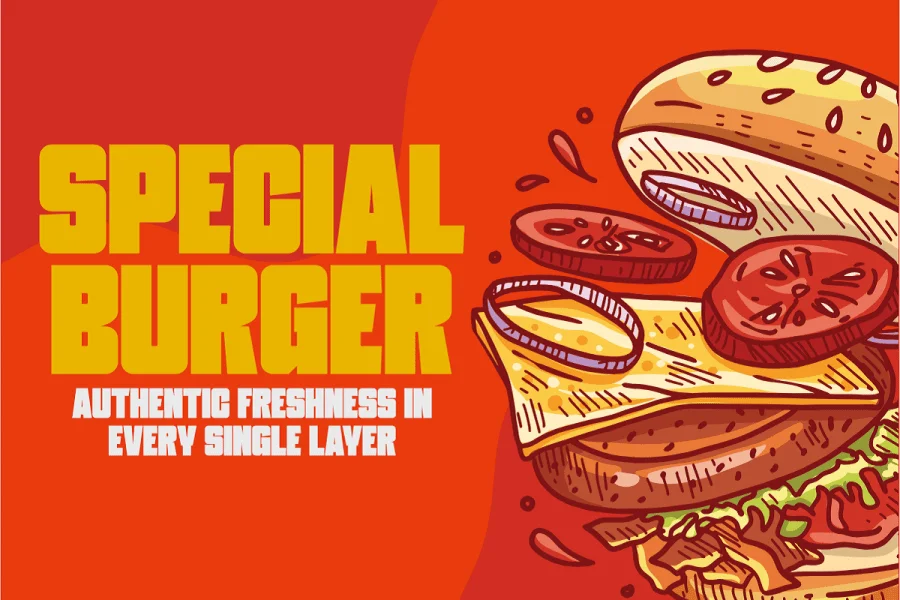 Fresh Burger Font preview 4