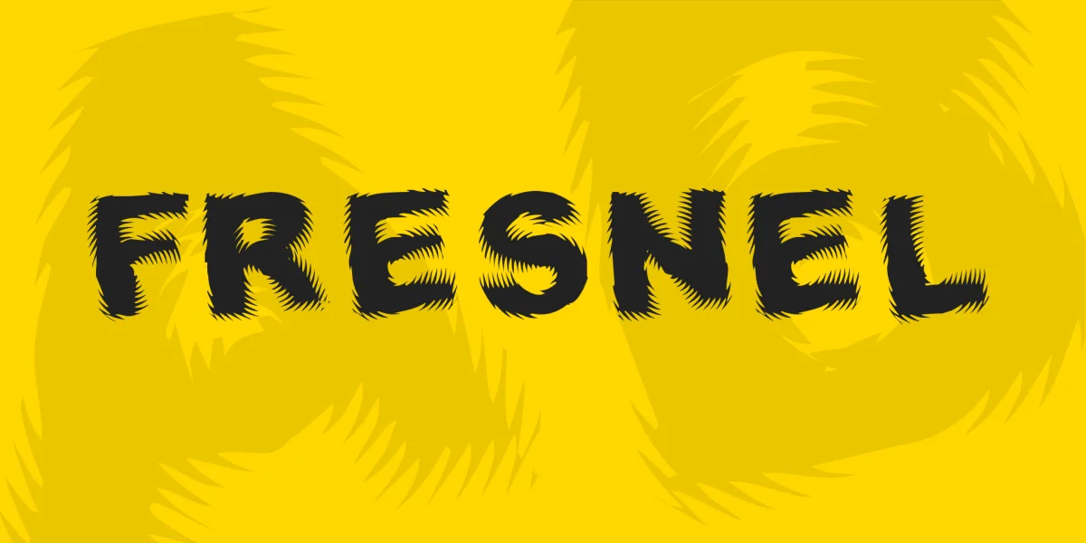 Fresnel Font