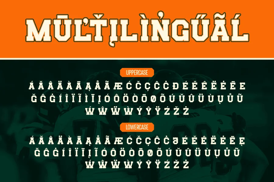 Frestype Atlethic Font Family preview 11