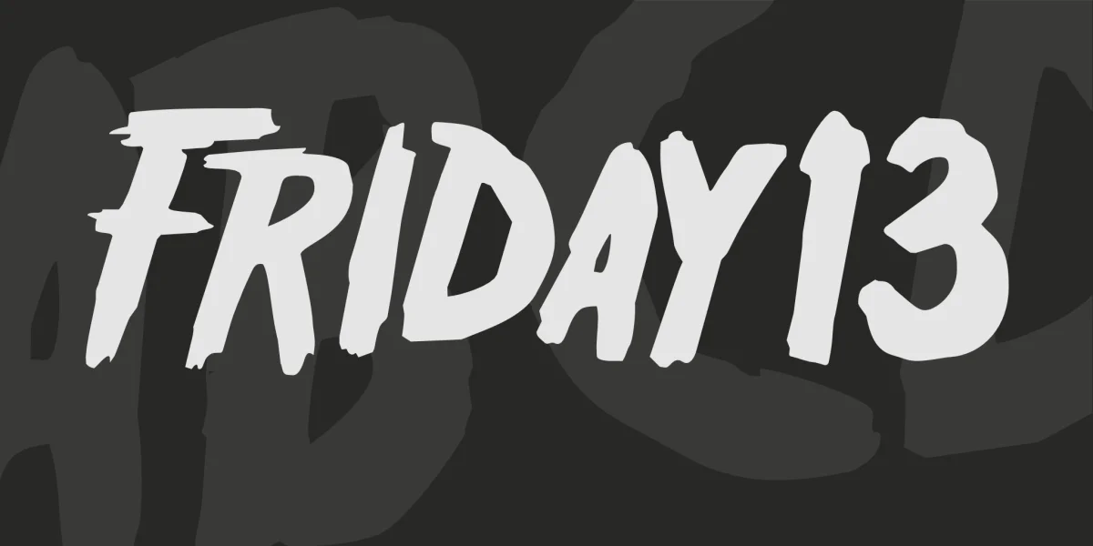 Friday13 Font