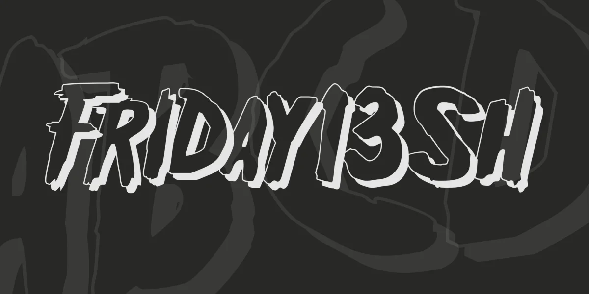 Friday13SH Font