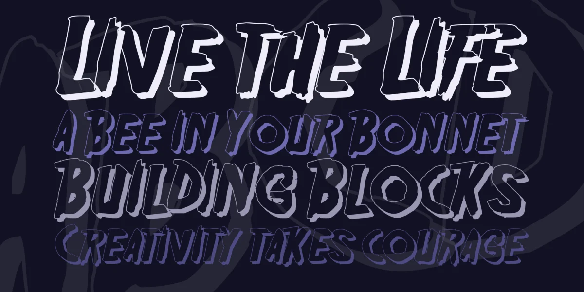 Friday13SH Font preview 2