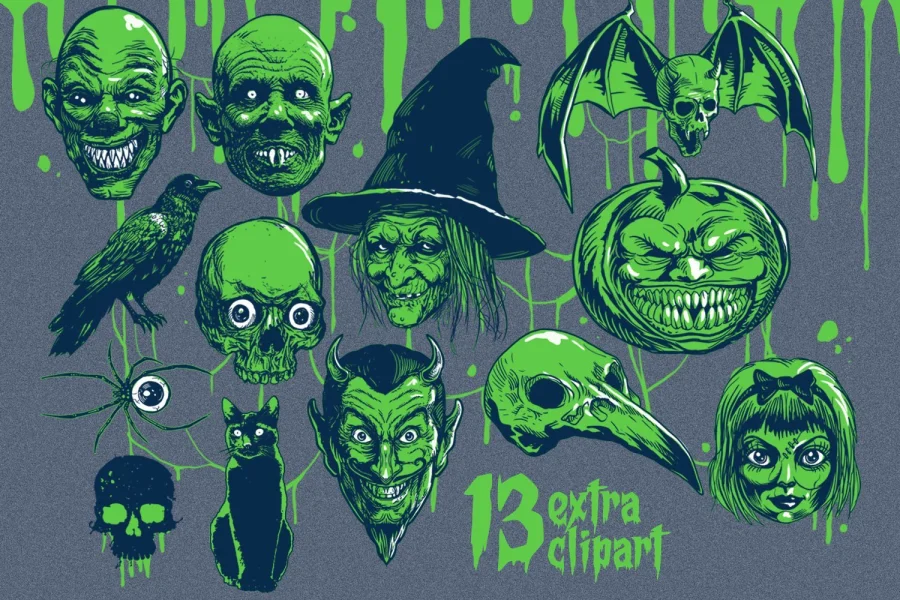Frightmare Font preview 7