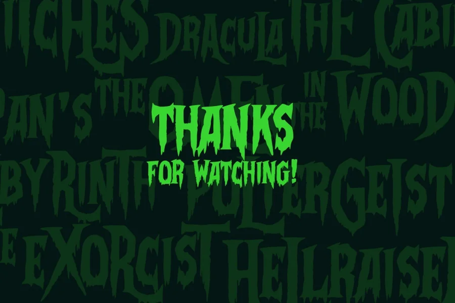 Frightmare Font preview 8