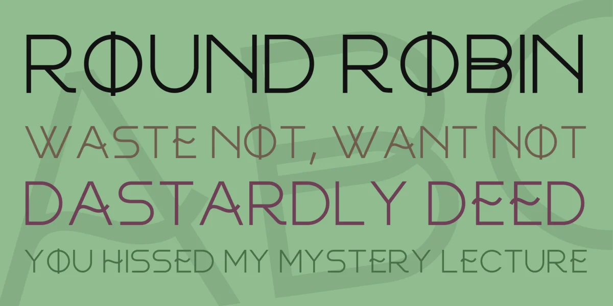 FRINCO Font preview 3