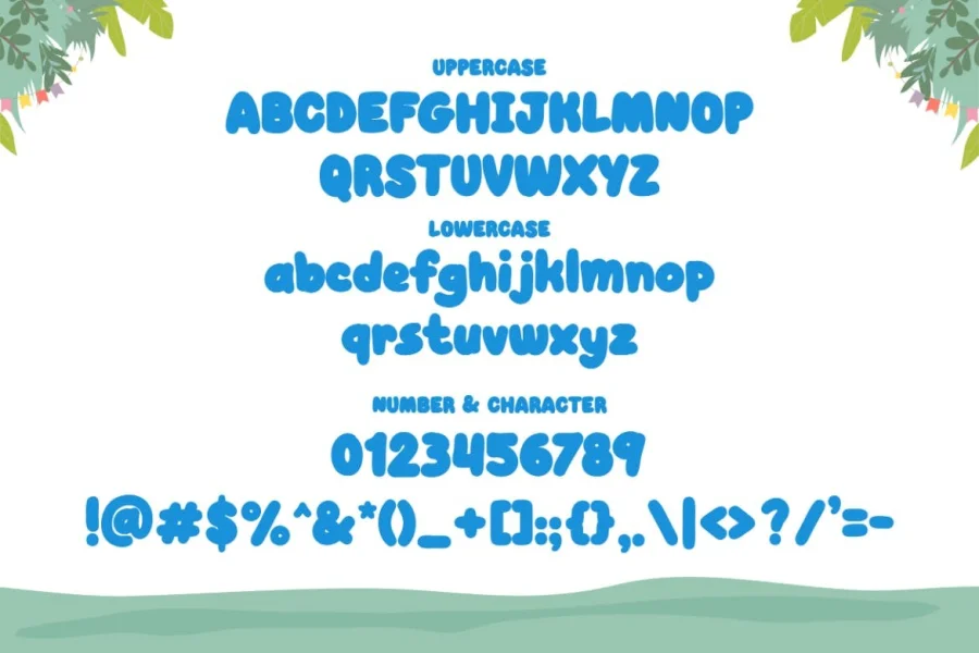 Frisky Puppy Font preview 4