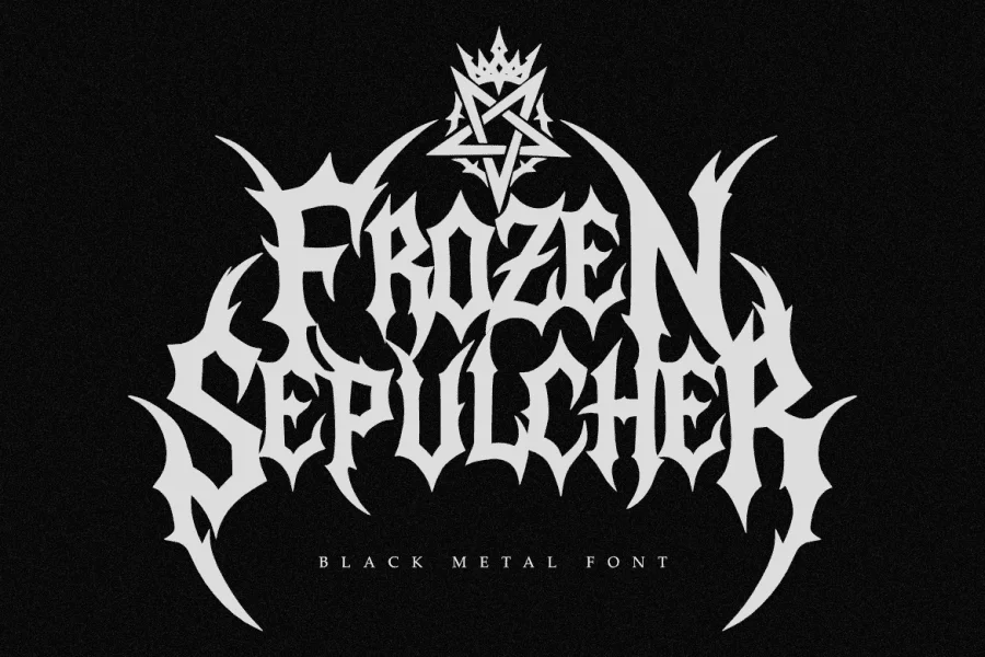 Frozen Sepulcher Font