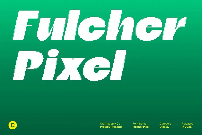 Fulcher Pixel Font