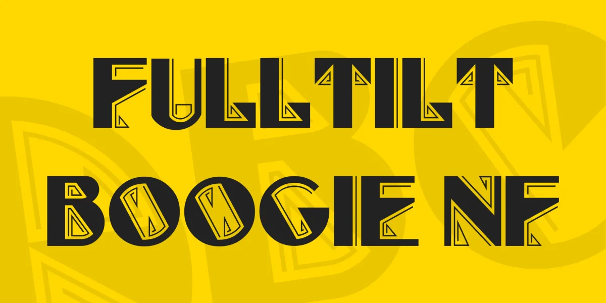 FullTilt Boogie NF Font