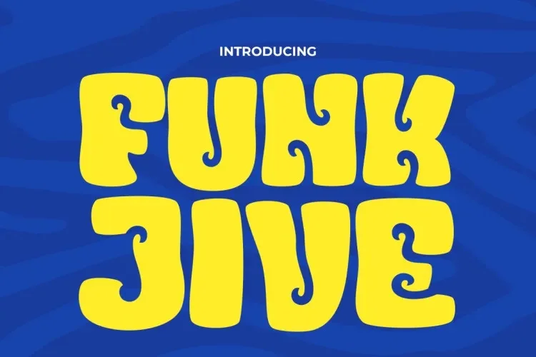 Funk Jive Font preview 2