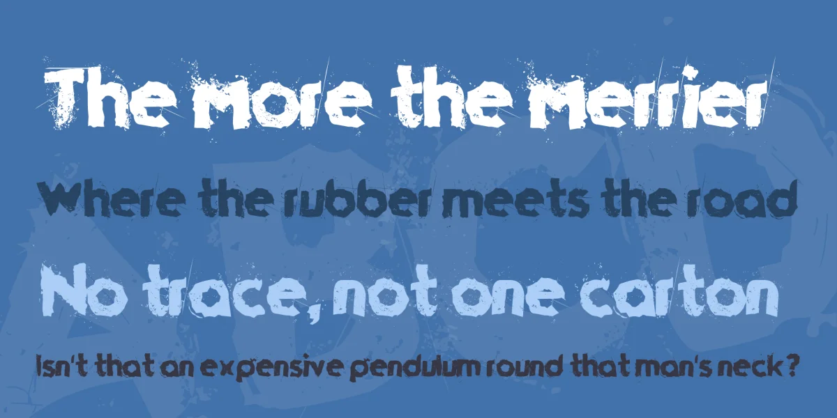 Funkrocker Font preview 2