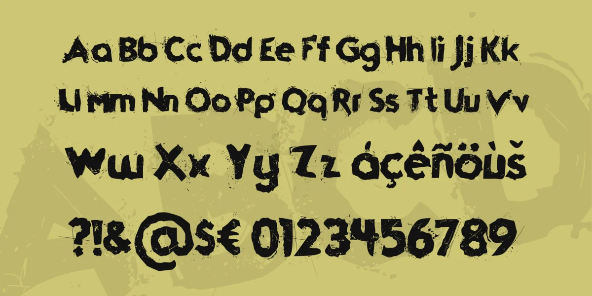 Funkrocker Font preview 3