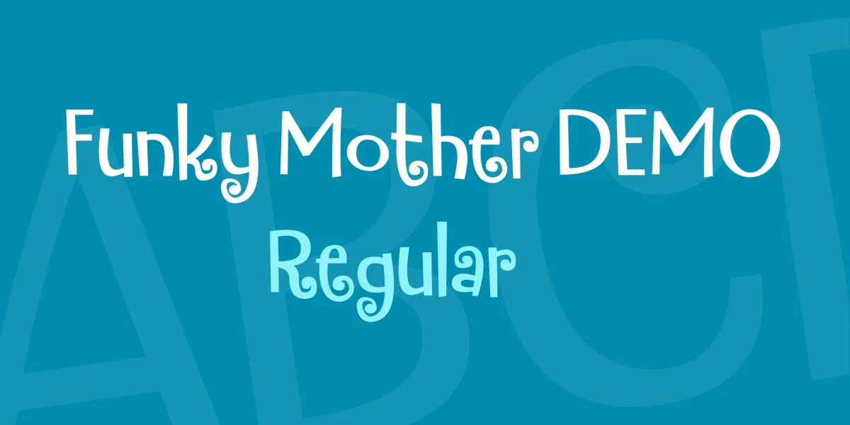 Funky Mother DEMO Font
