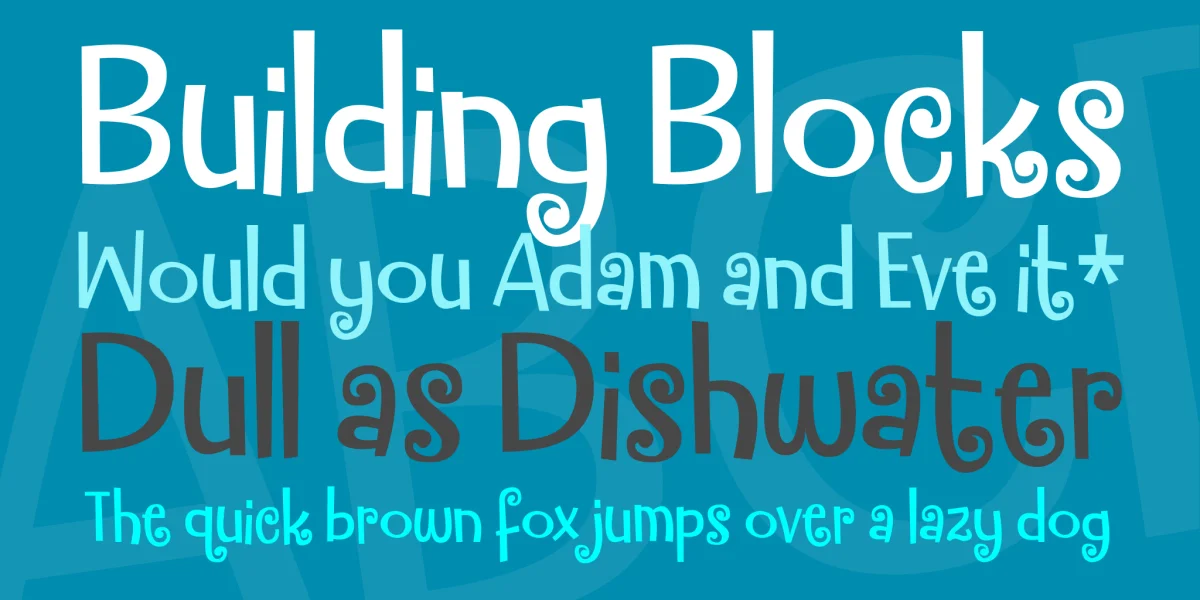 Funky Mother DEMO Font preview 2