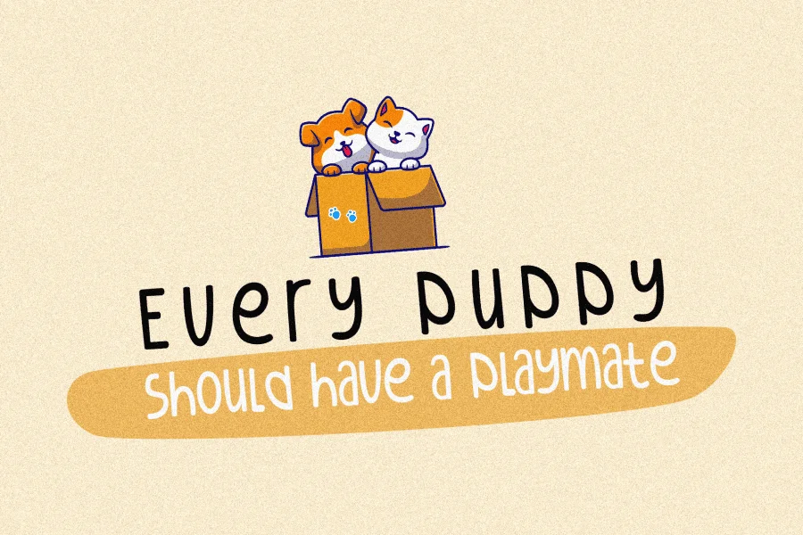 Funny Paws Font preview 5