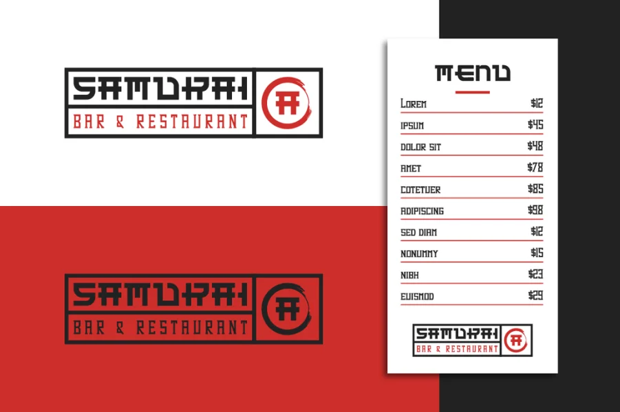 Funny Samurai Demo Font Family preview 4