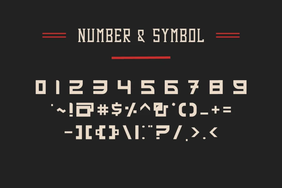 Funny Samurai Demo Font Family preview 7