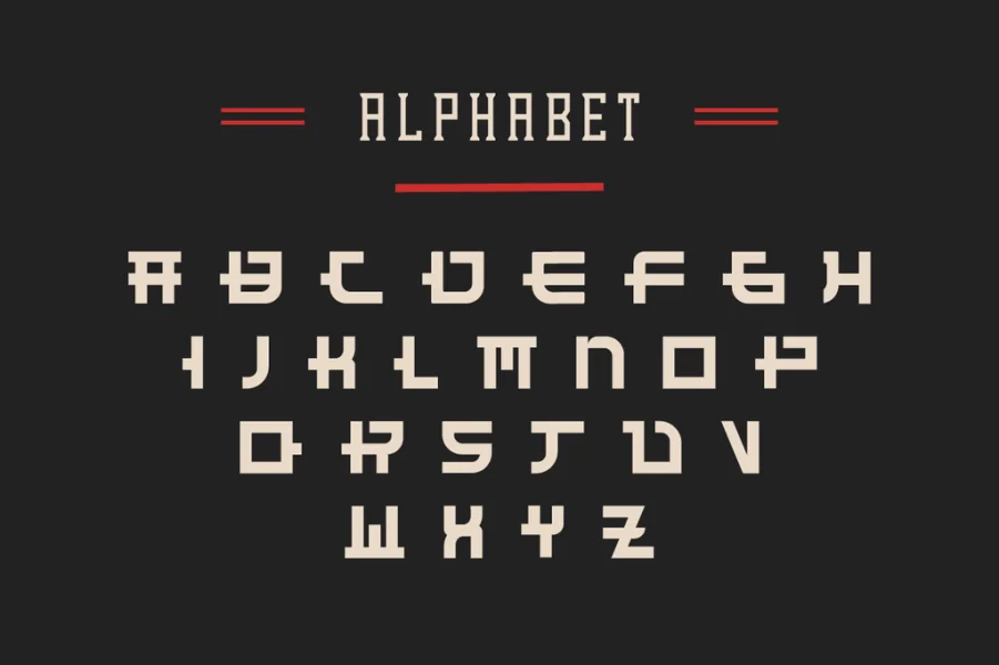 Funny Samurai Demo Font Family preview 8