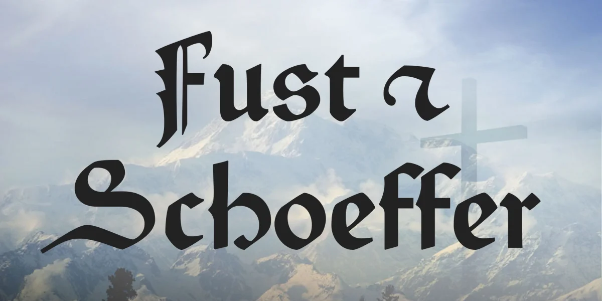 Fust & Schoeffer Font