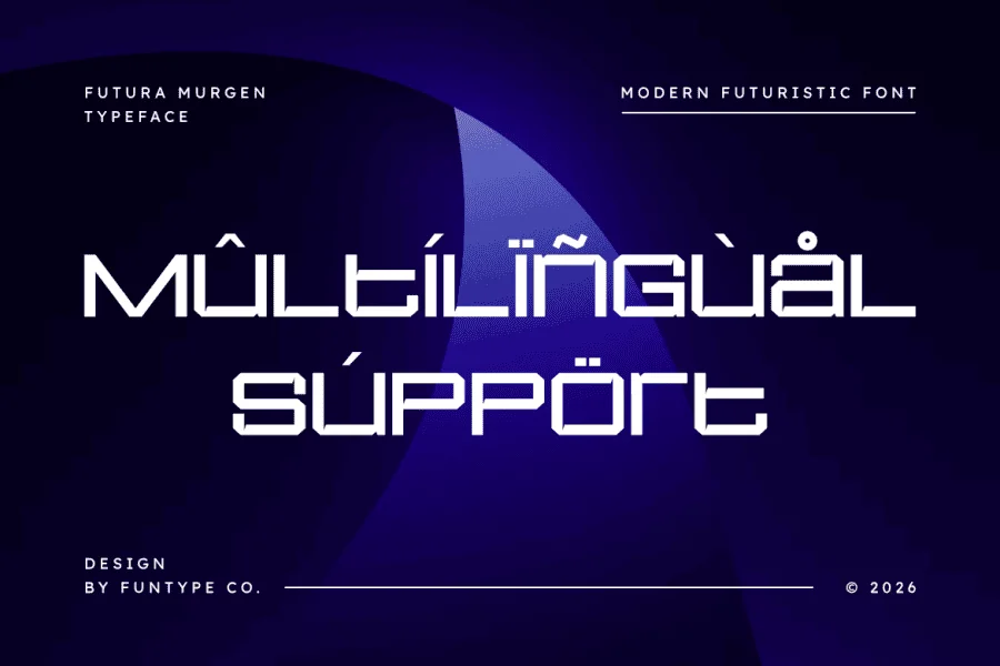Futura Mugen Font preview 4