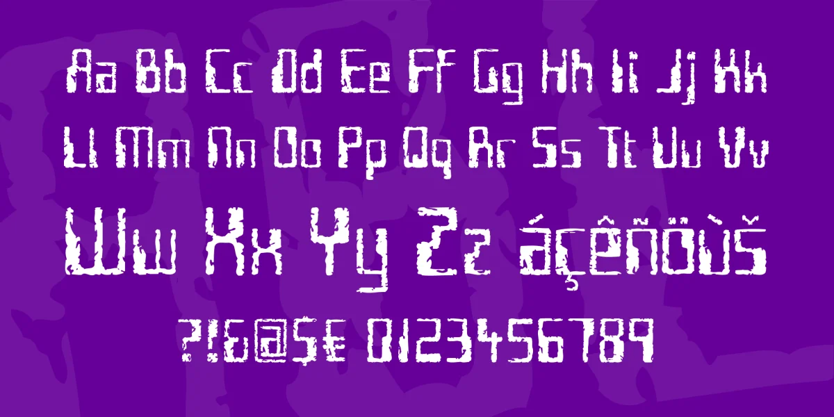 Future Imperfect Font preview 2