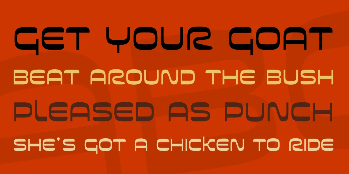Futurespore Font preview 2