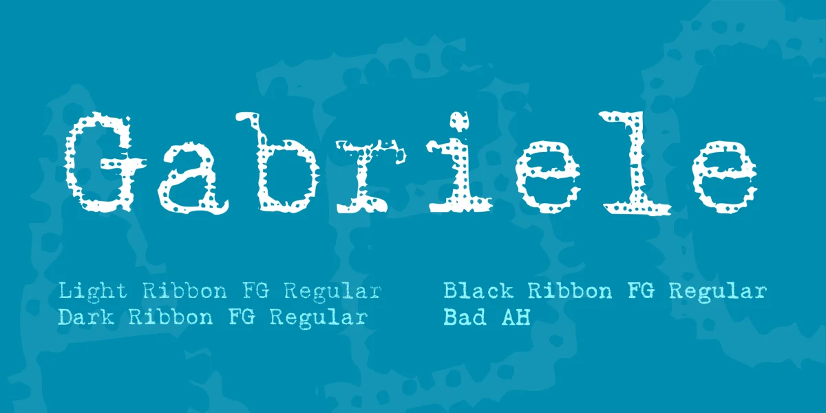 Gabriele Font Family