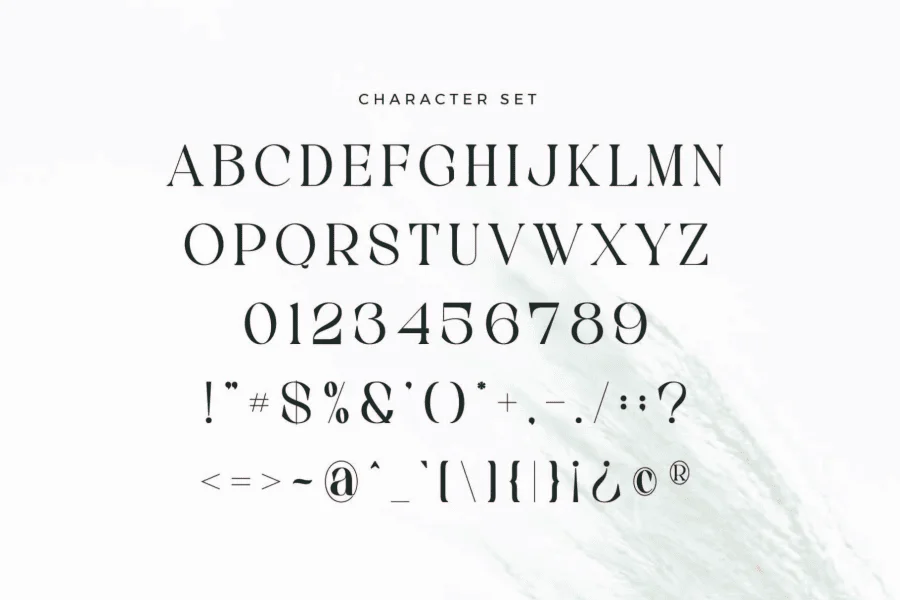 Gacor Font preview 8