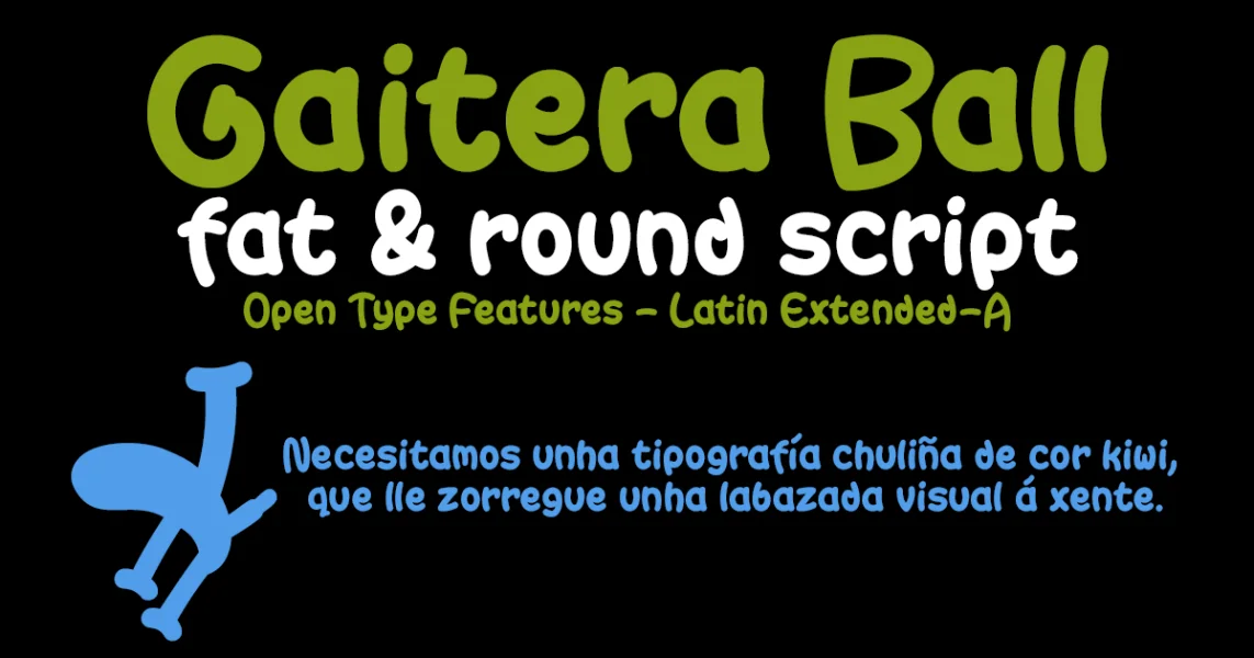 Gaitera Ball Font