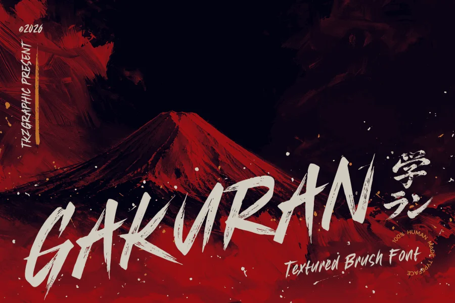 Gakuran Demo Font