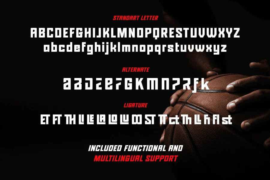 Galantic Font preview 12