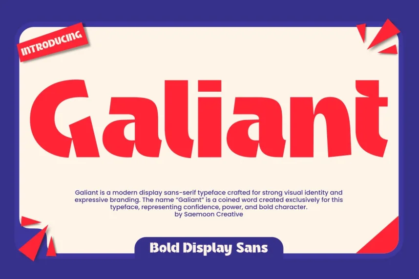 Galiant Font