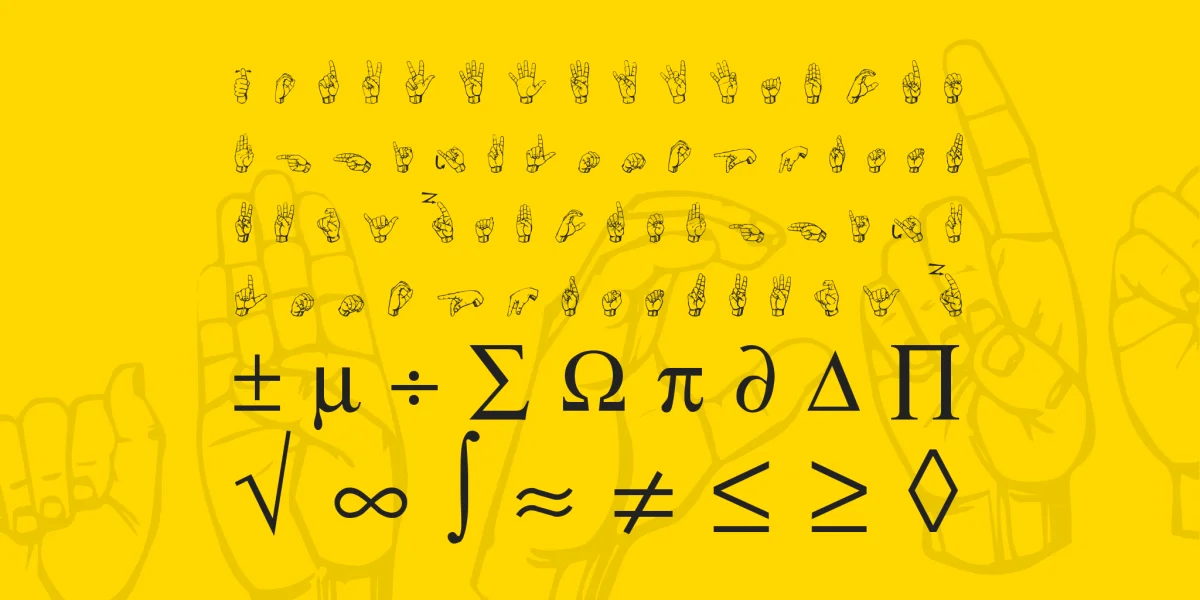 Gallaudet Font