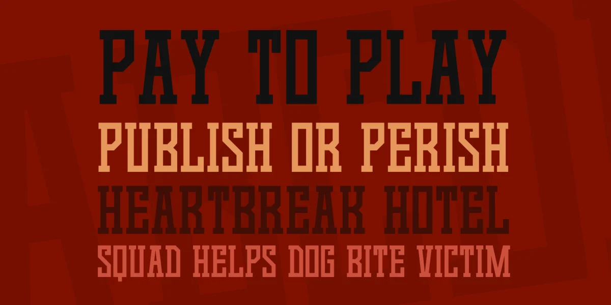 Game Continue 02 Font preview 2