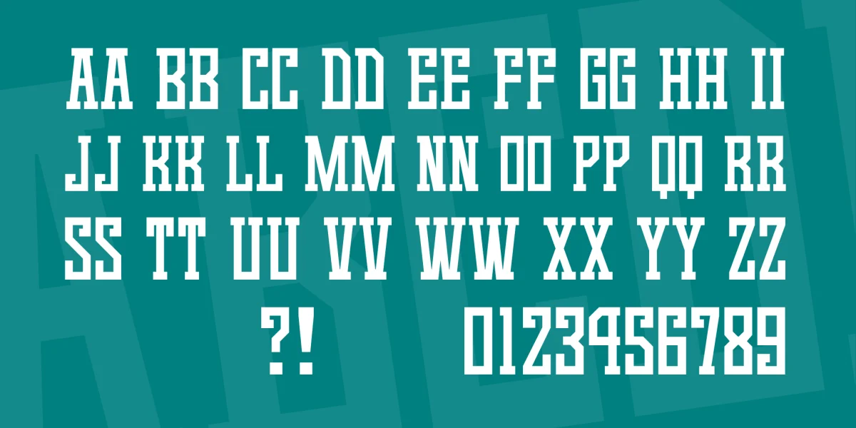Game Continue 02 Font preview 4