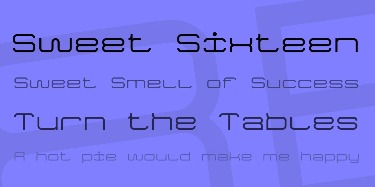 Game Font 7 Font preview 2