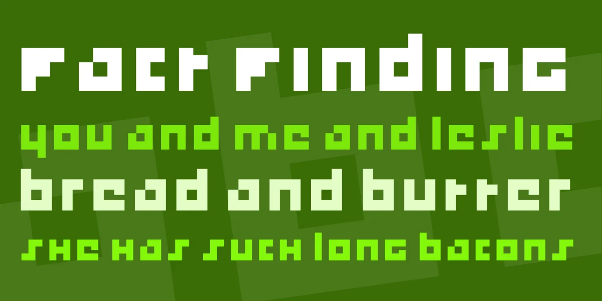 game over Font preview 2