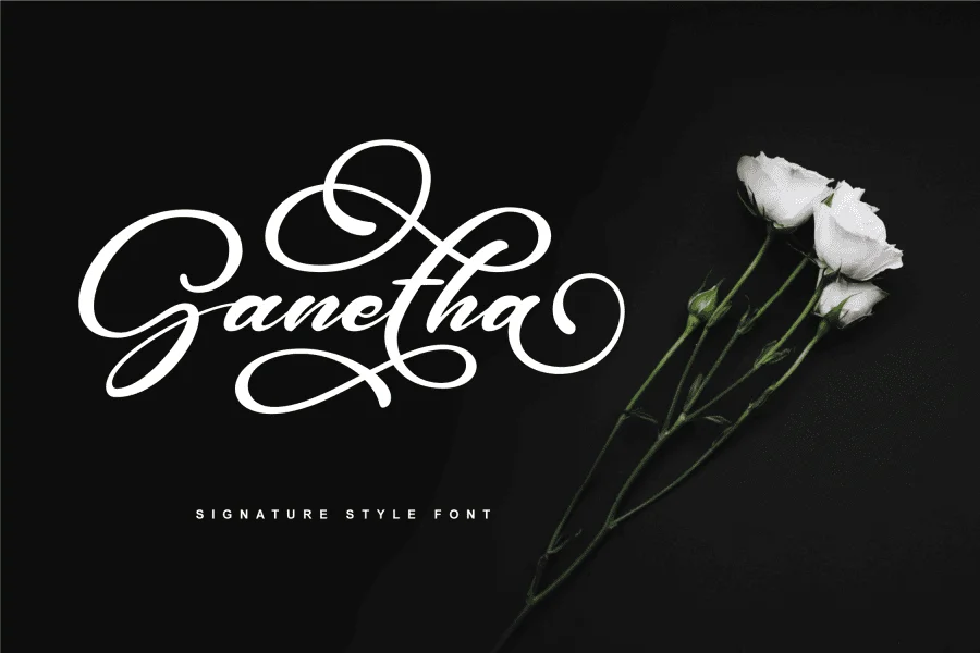 Ganetha Font preview 11