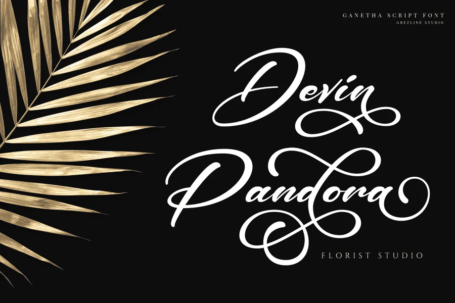 Ganetha Font preview 4