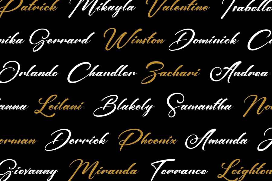 Ganetha Font preview 9