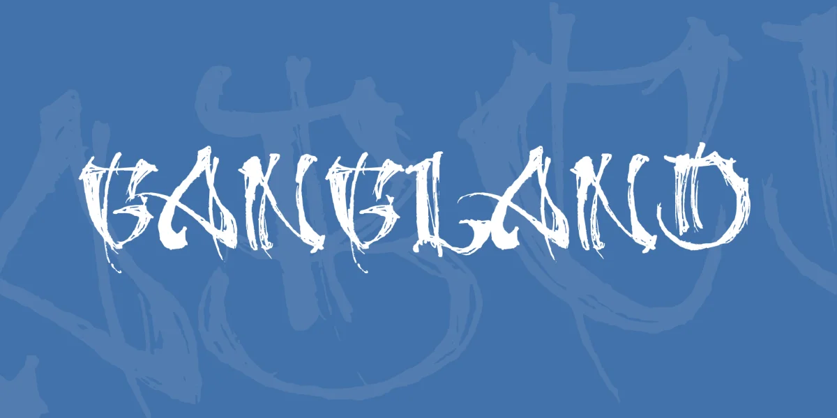 GANGLAND Font