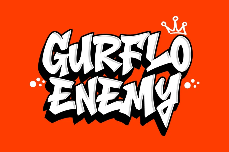 Ganker Storm Font preview 4