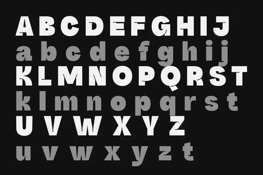 Gaprio Display Demo Font Family preview 12