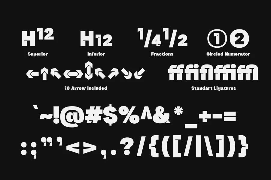 Gaprio Display Demo Font Family preview 15