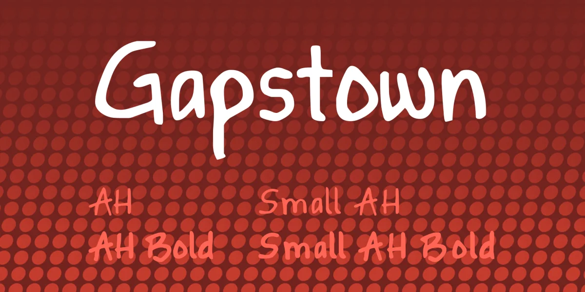 Gapstown Font Family