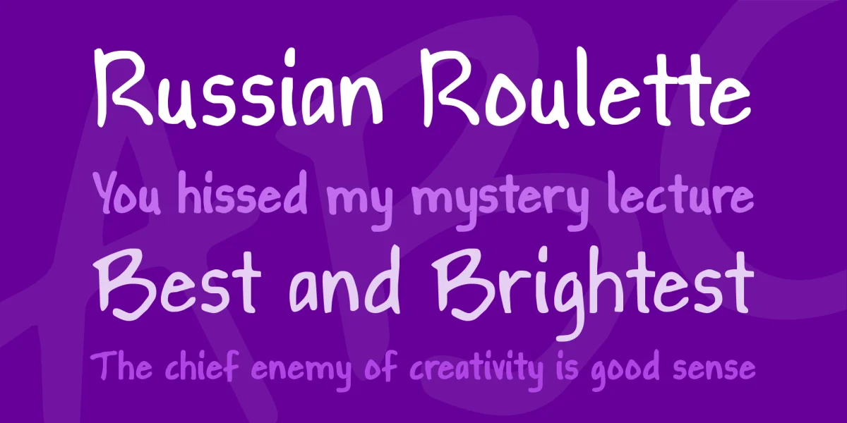 Gapstown Font Family preview 2